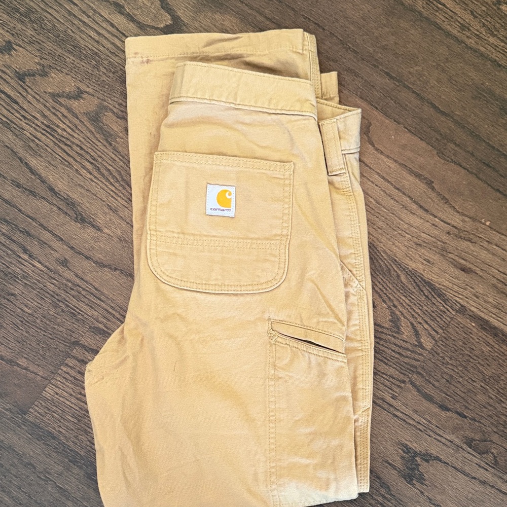 Carhartt Khaki Utility Pants - Picture 3 of 4